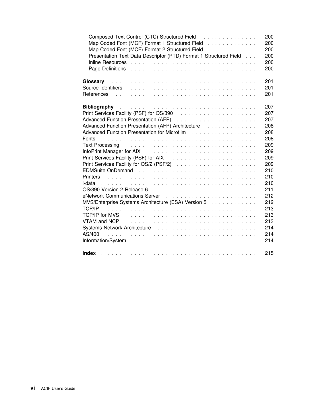 IBM S544-5285-01 manual Print Services Facility PSF for . OS/390, Glossary 