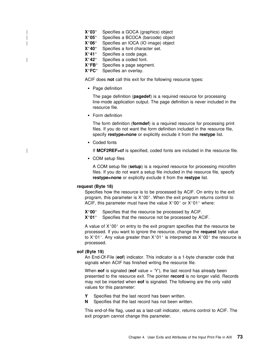 IBM S544-5285-01 manual Goca, Ioca, IfMCF2REF=cf 