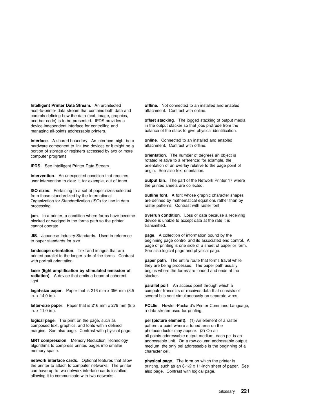 IBM S544-5343-03 manual Ipds, Jis 