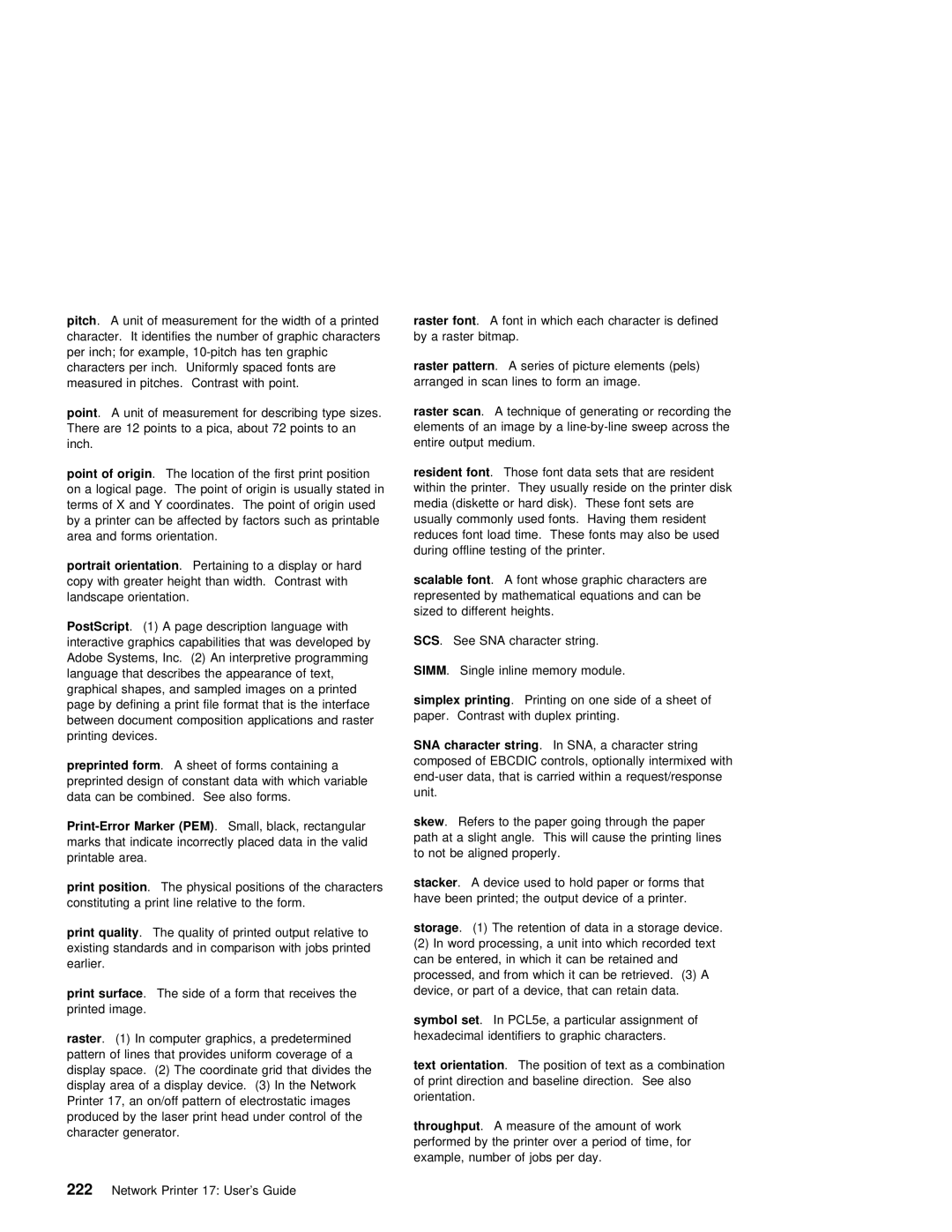 IBM S544-5343-03 manual Simm, Pem 