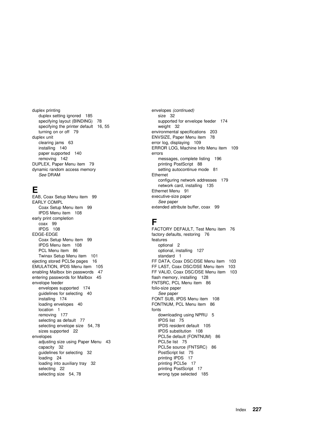 IBM S544-5343-03 manual Eab, Valid 