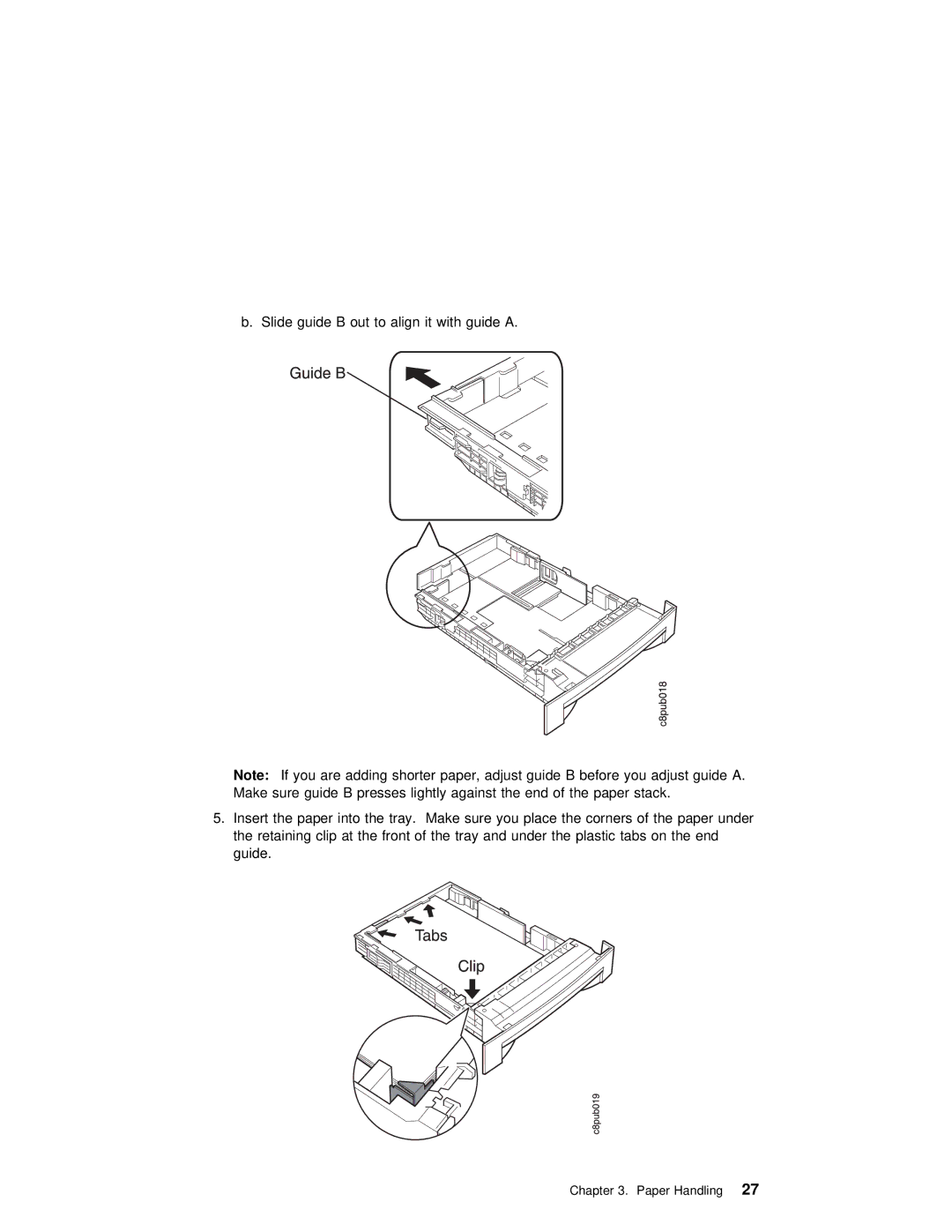 IBM S544-5343-03 manual Paper Handling27 