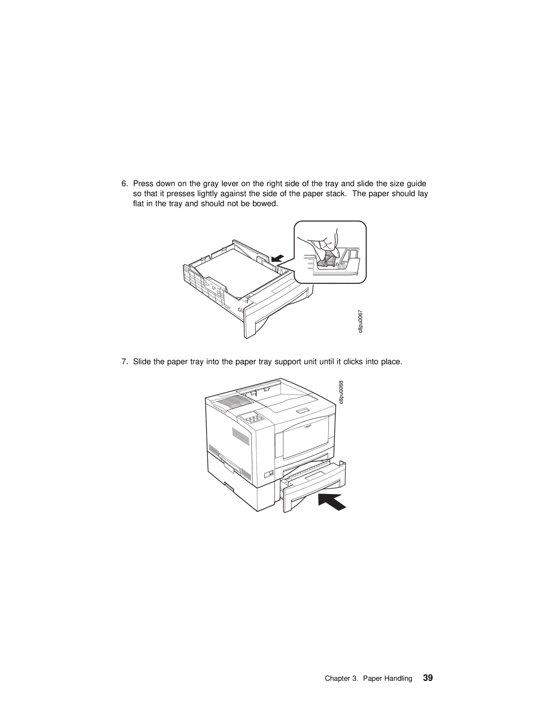 IBM S544-5343-03 manual Paper Handling39 