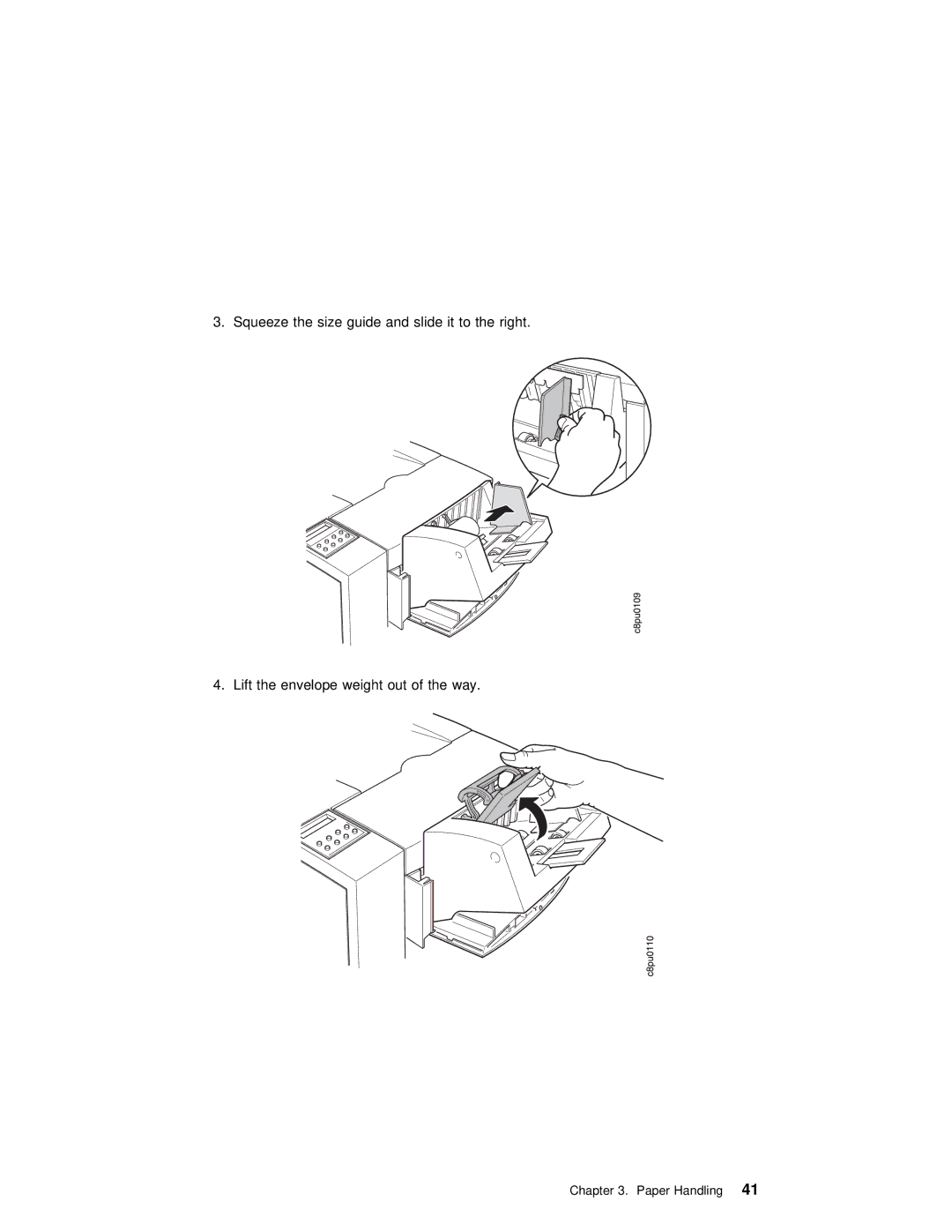 IBM S544-5343-03 manual Paper Handling41 