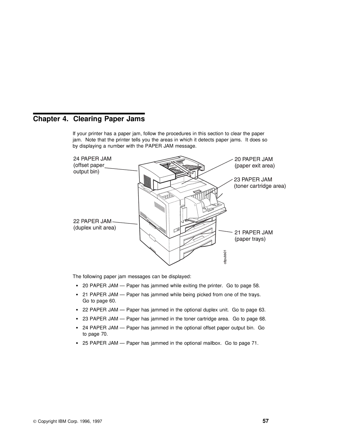 IBM S544-5343-03 manual Jams 