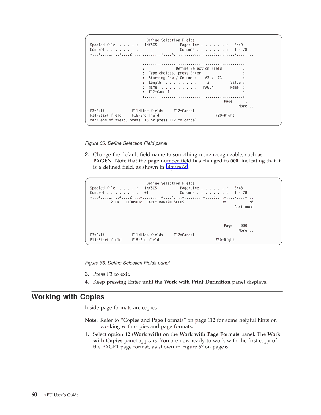 IBM S544-5351-03 manual Inside page formats are copies 