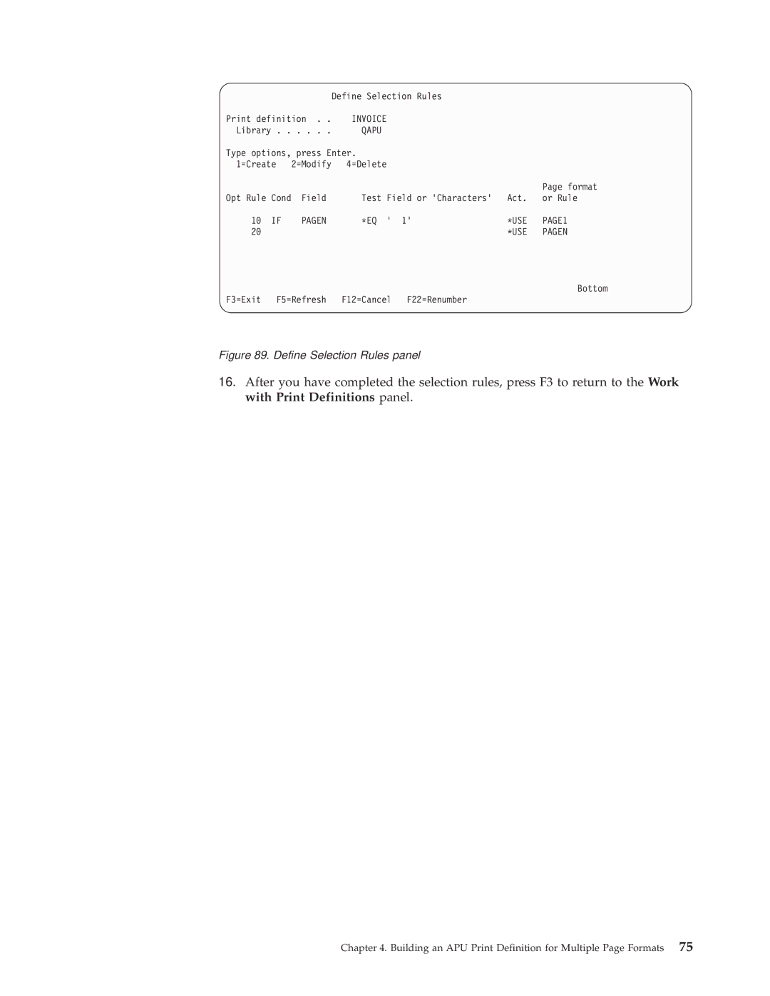 IBM S544-5351-03 manual USE PAGE1 Pagen 