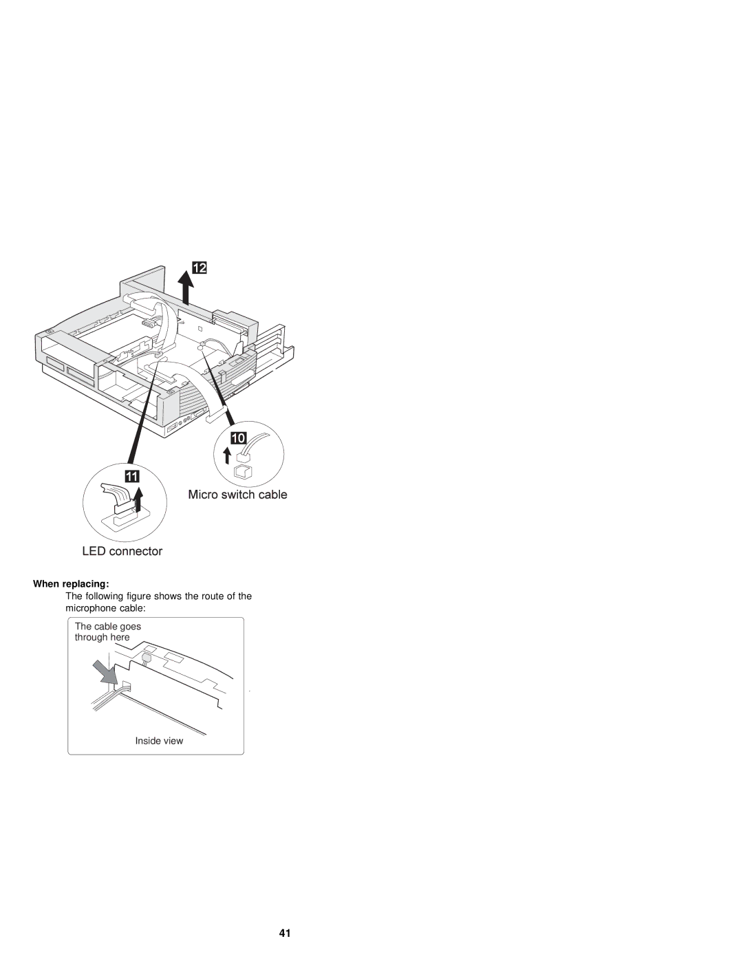 IBM S84H-4552-00 manual When replacing 