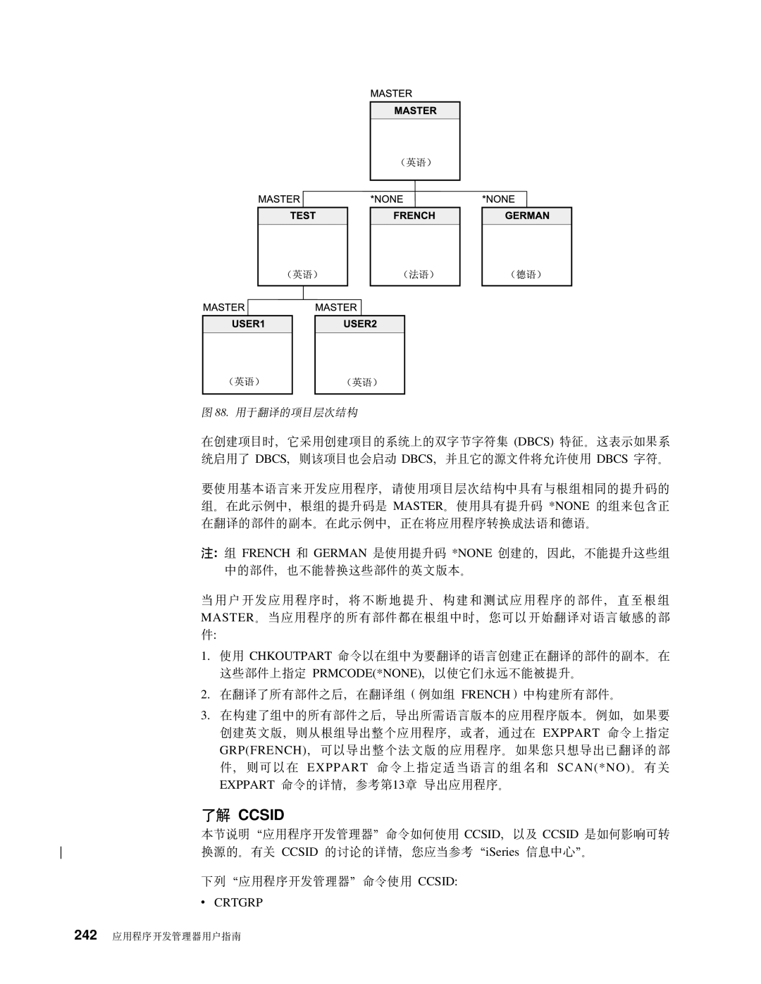 IBM SB84-0449-00 manual Z5w0&CLr*\mw1ngN9C CCSID,T0 Ccsid GgN0lI, 4D#PX Ccsid DVDji,z&1N0iSeries EPD1# 