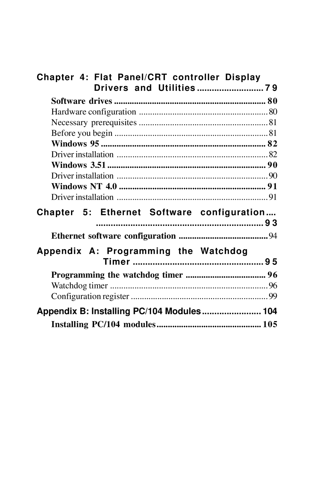 IBM SBC-658 manual Ethernet Software configuration 