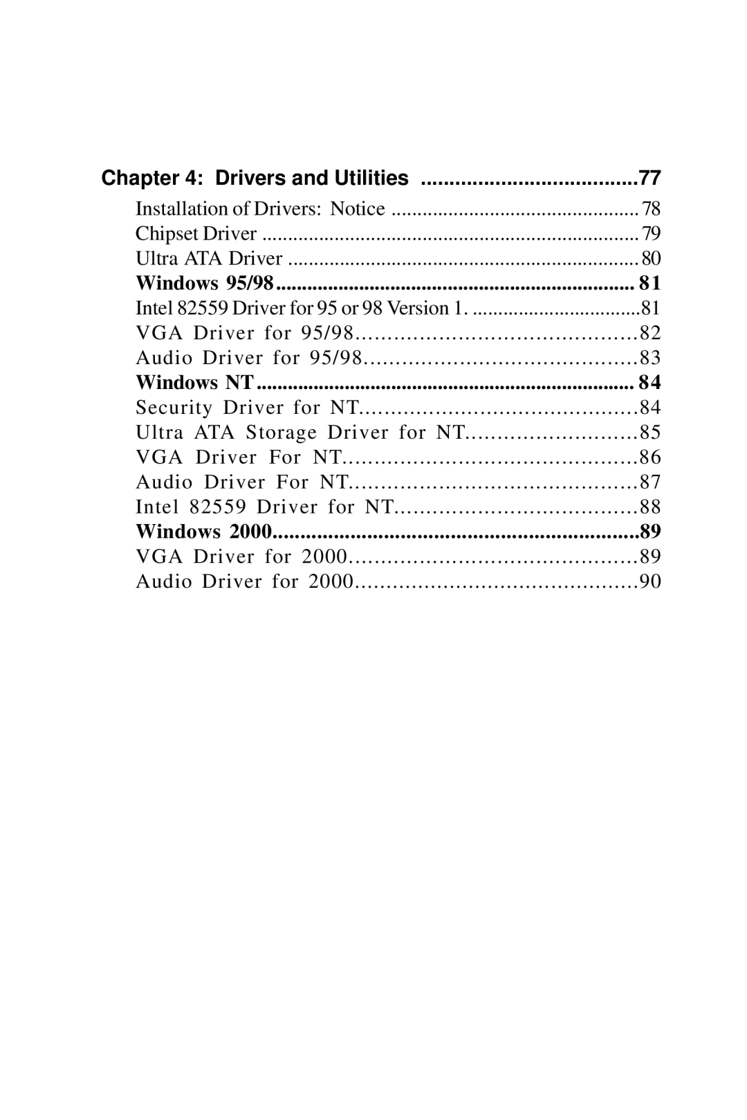 IBM SBC-659P manual Drivers and Utilities 