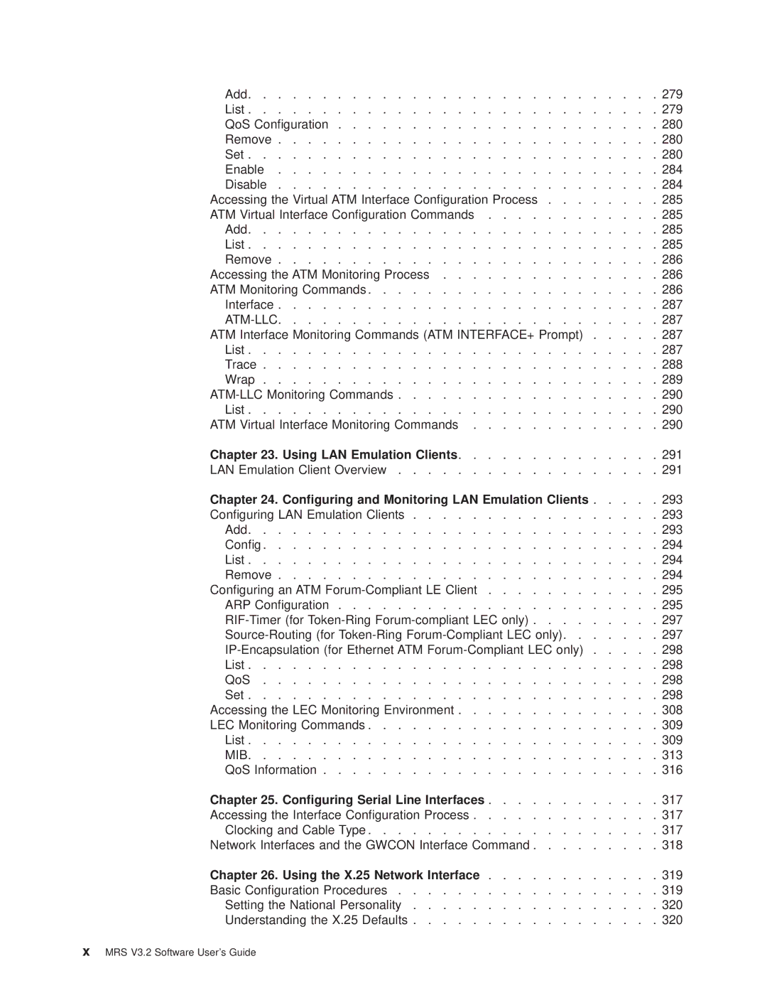 IBM SC30-3681-08 manual Using LAN Emulation Clients, Conguring and Monitoring LAN Emulation Clients 