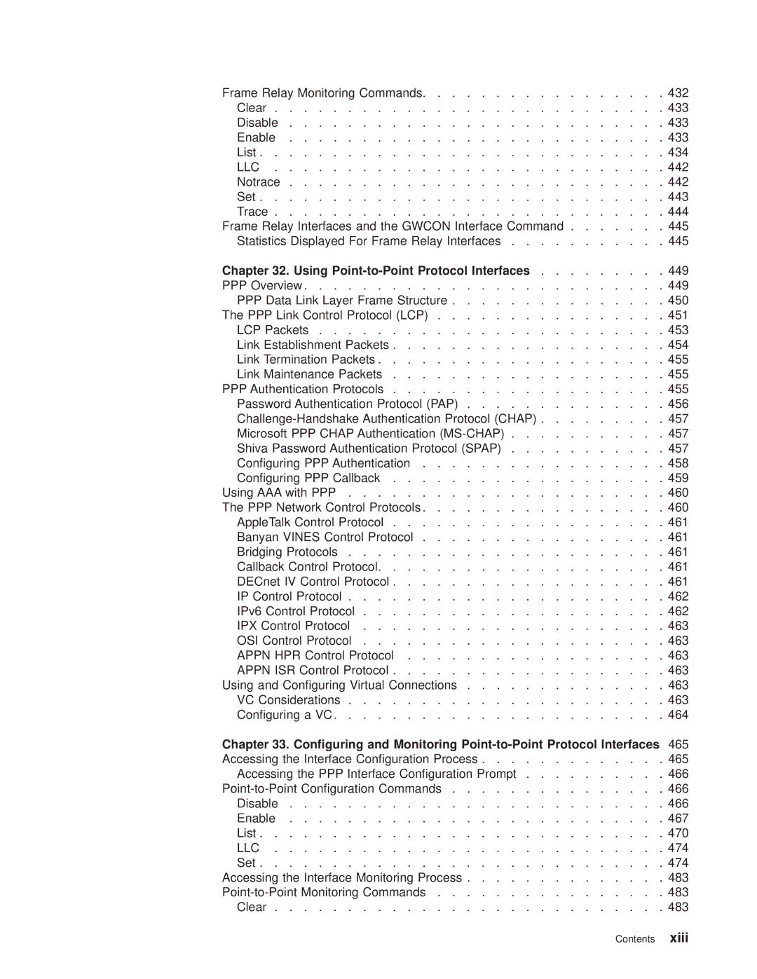 IBM SC30-3681-08 Using Point-to-Point Protocol Interfaces, Conguring and Monitoring Point-to-Point Protocol Interfaces 