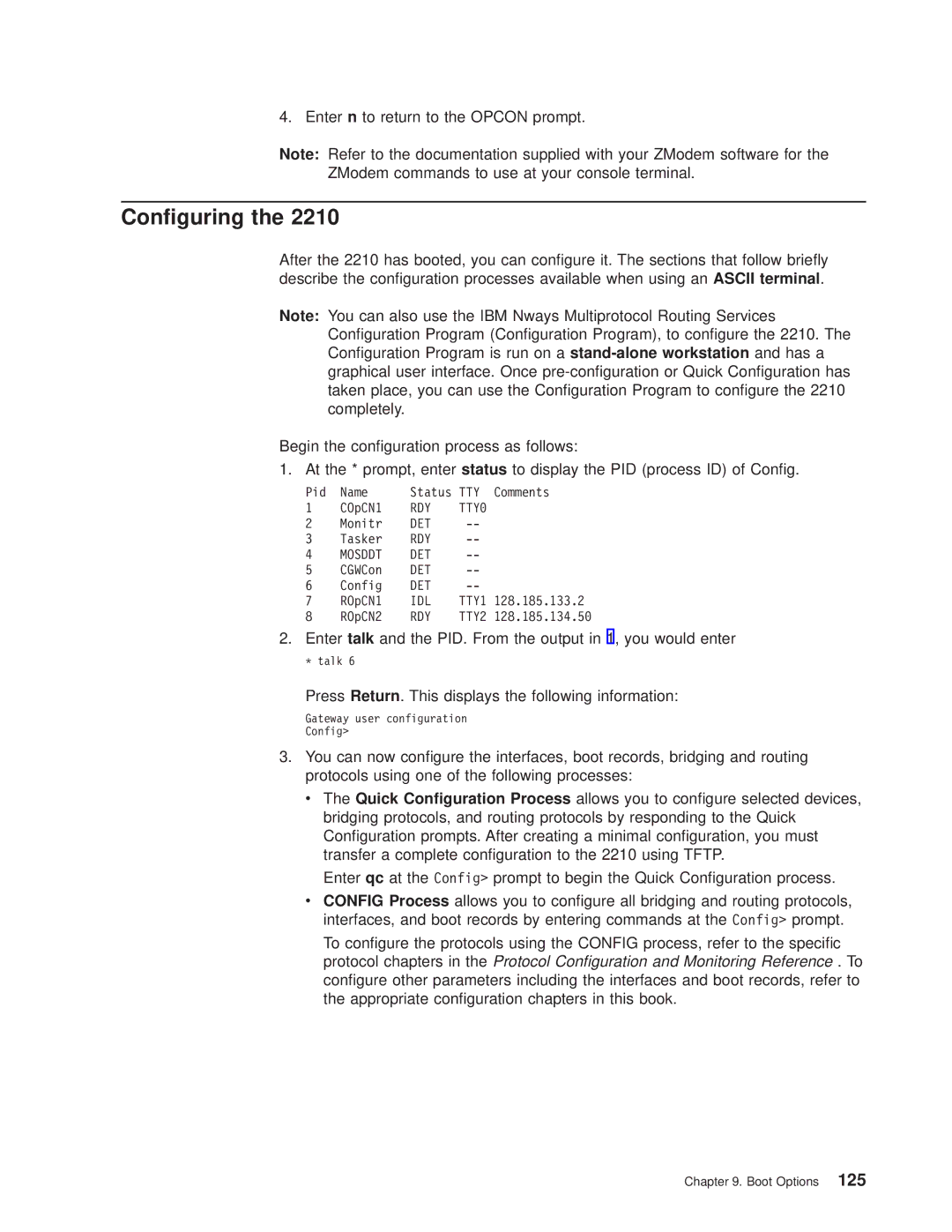 IBM SC30-3681-08 manual Conguring 