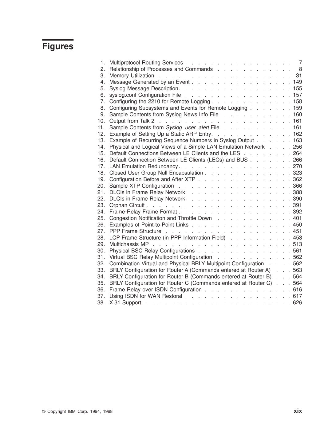 IBM SC30-3681-08 manual Figures, Xix 