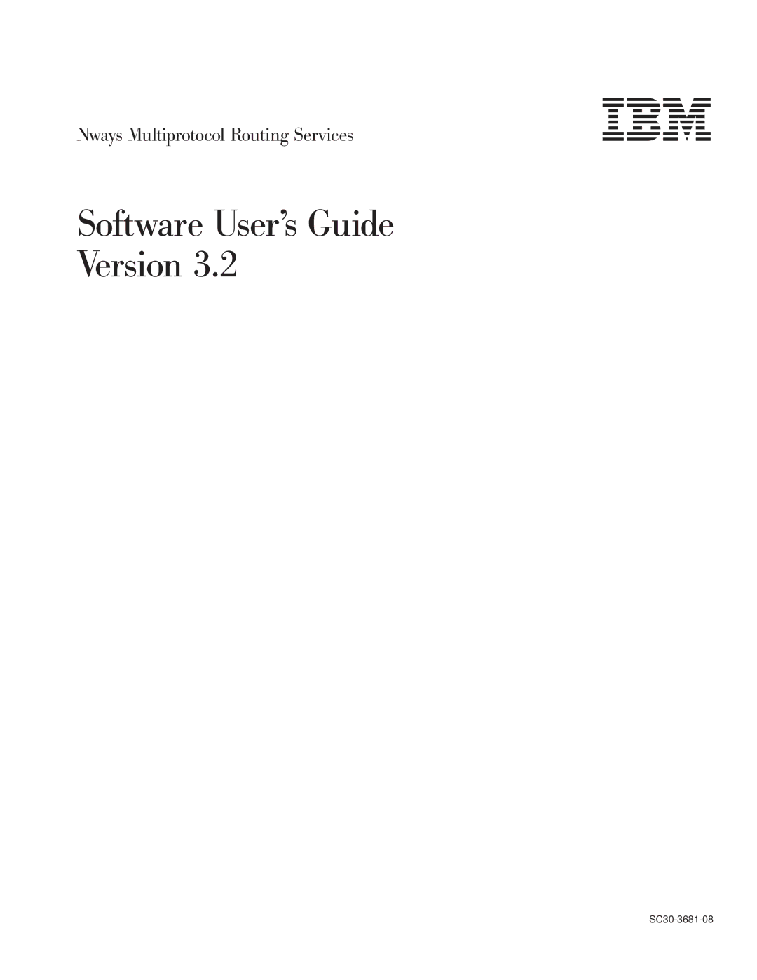 IBM SC30-3681-08 manual Ibm 