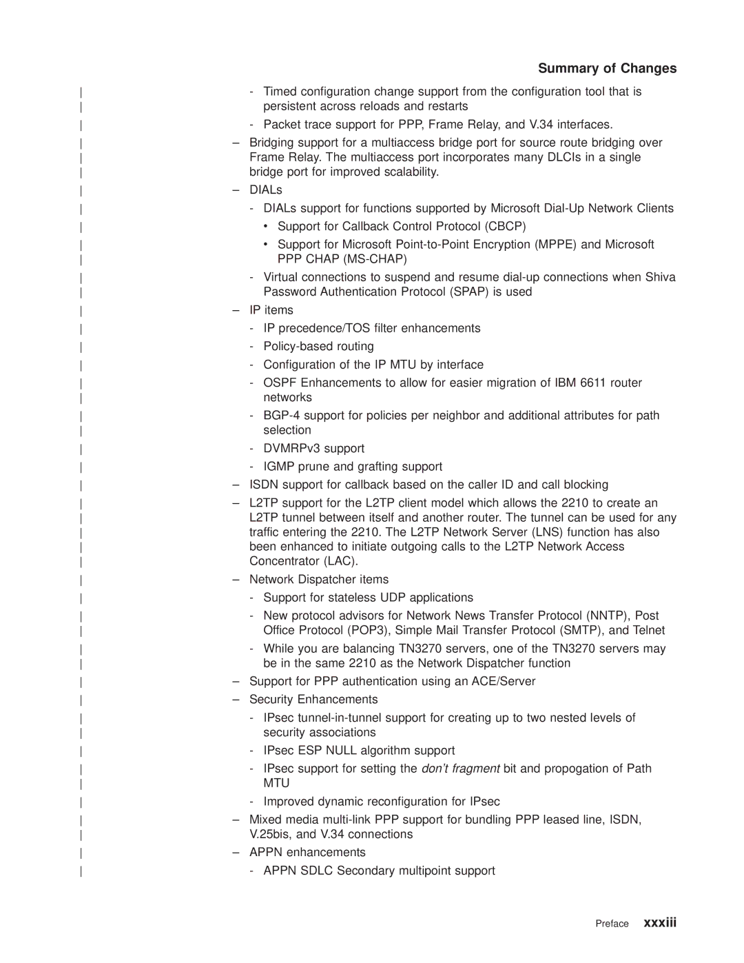 IBM SC30-3681-08 manual Summary of Changes 