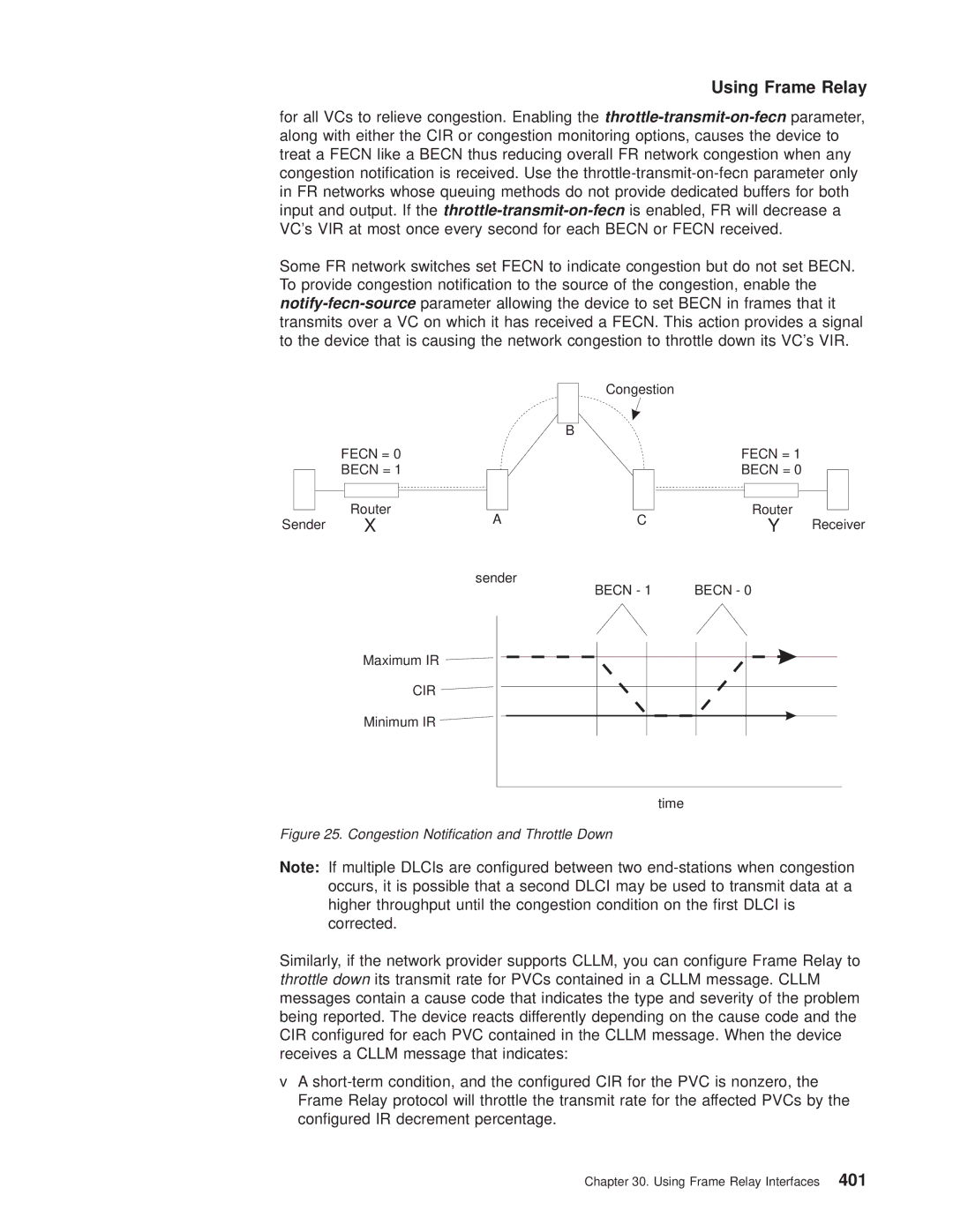 IBM SC30-3681-08 manual Congestion Notication and Throttle Down 