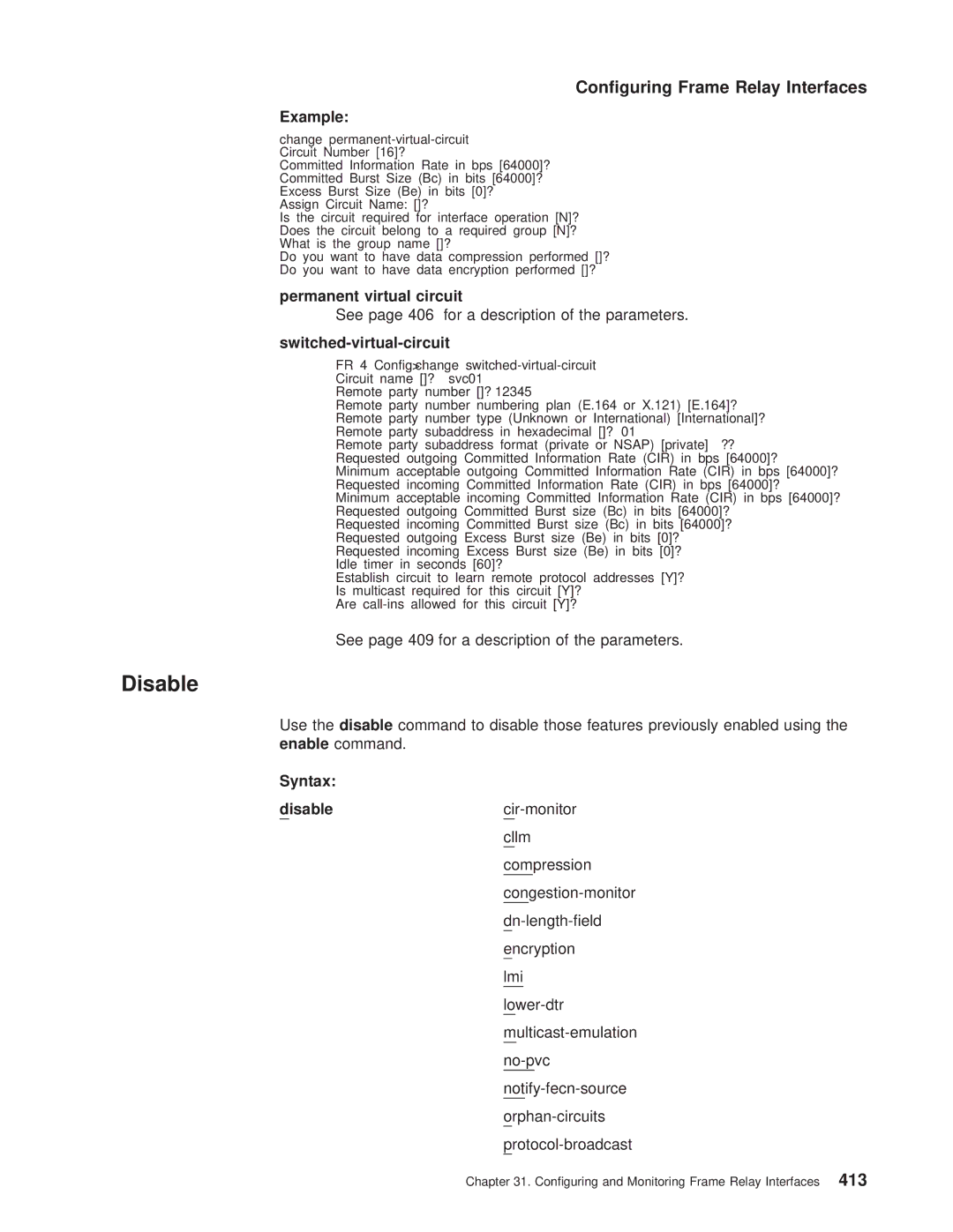 IBM SC30-3681-08 manual Permanent virtual circuit 