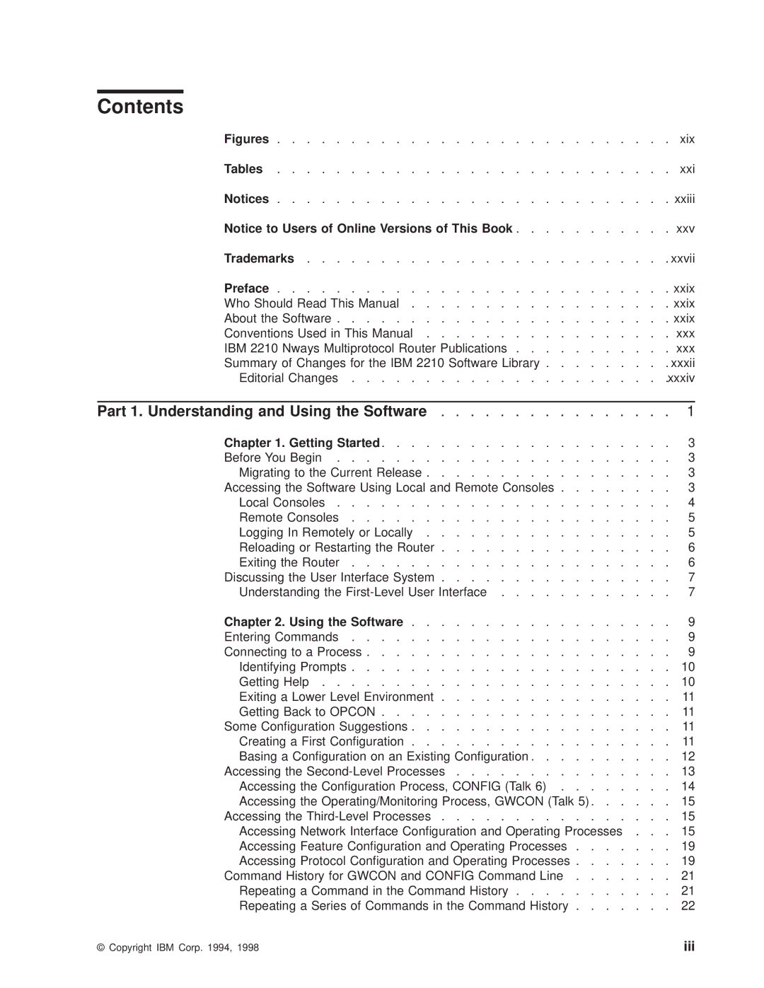 IBM SC30-3681-08 manual Contents 