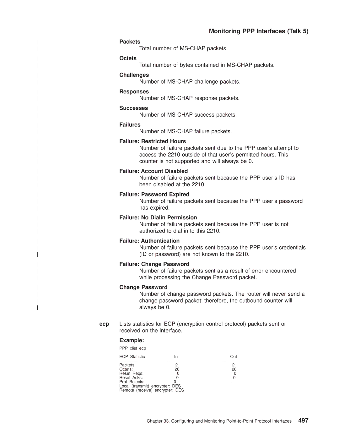 IBM SC30-3681-08 manual Successes, Failures, Failure Restricted Hours, Failure Account Disabled, Failure Password Expired 