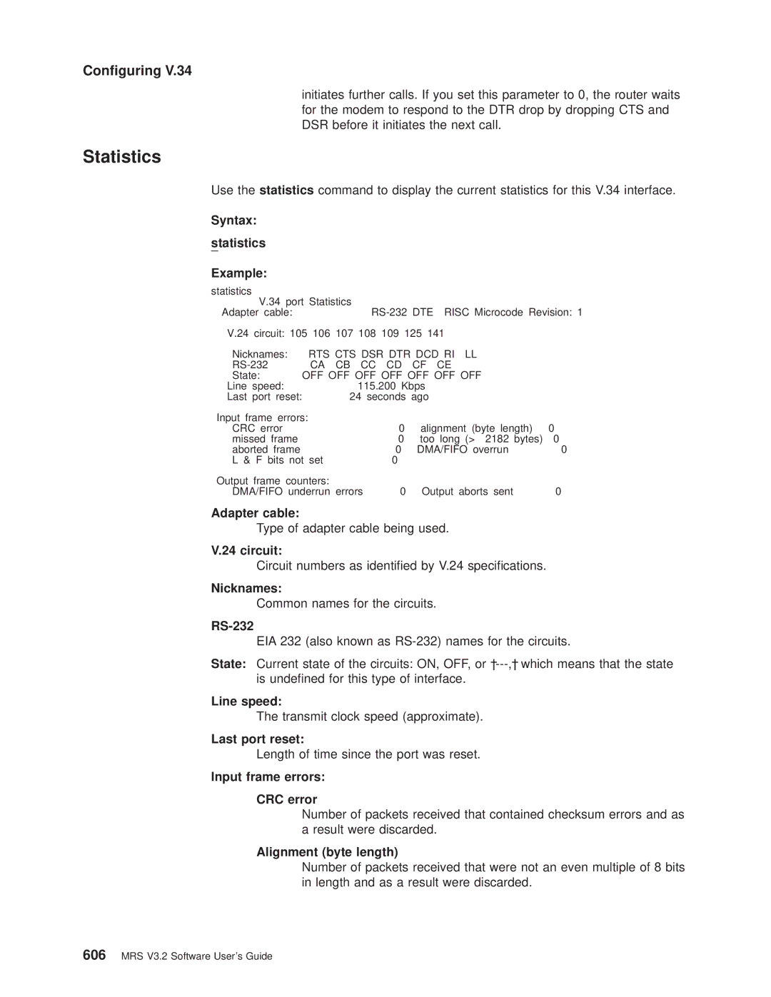 IBM SC30-3681-08 manual Crc 