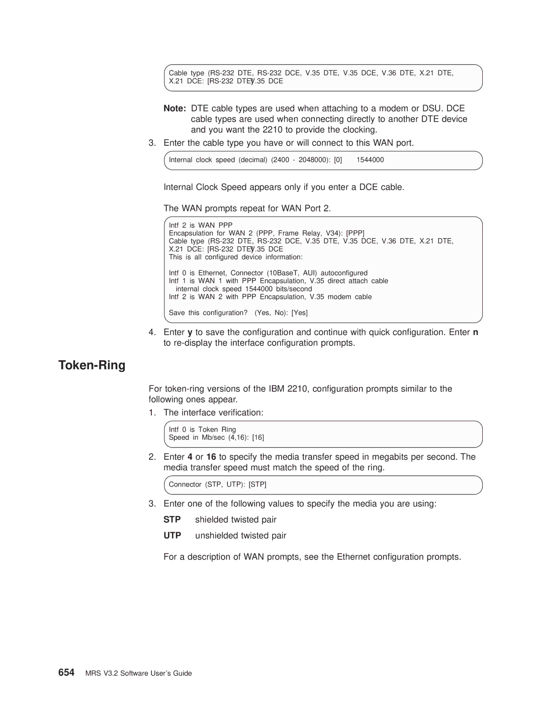 IBM SC30-3681-08 manual Token-Ring 