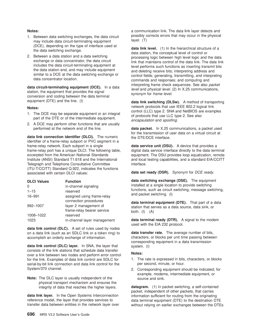 IBM SC30-3681-08 manual Data circuit-terminating equipment DCE. In a data 