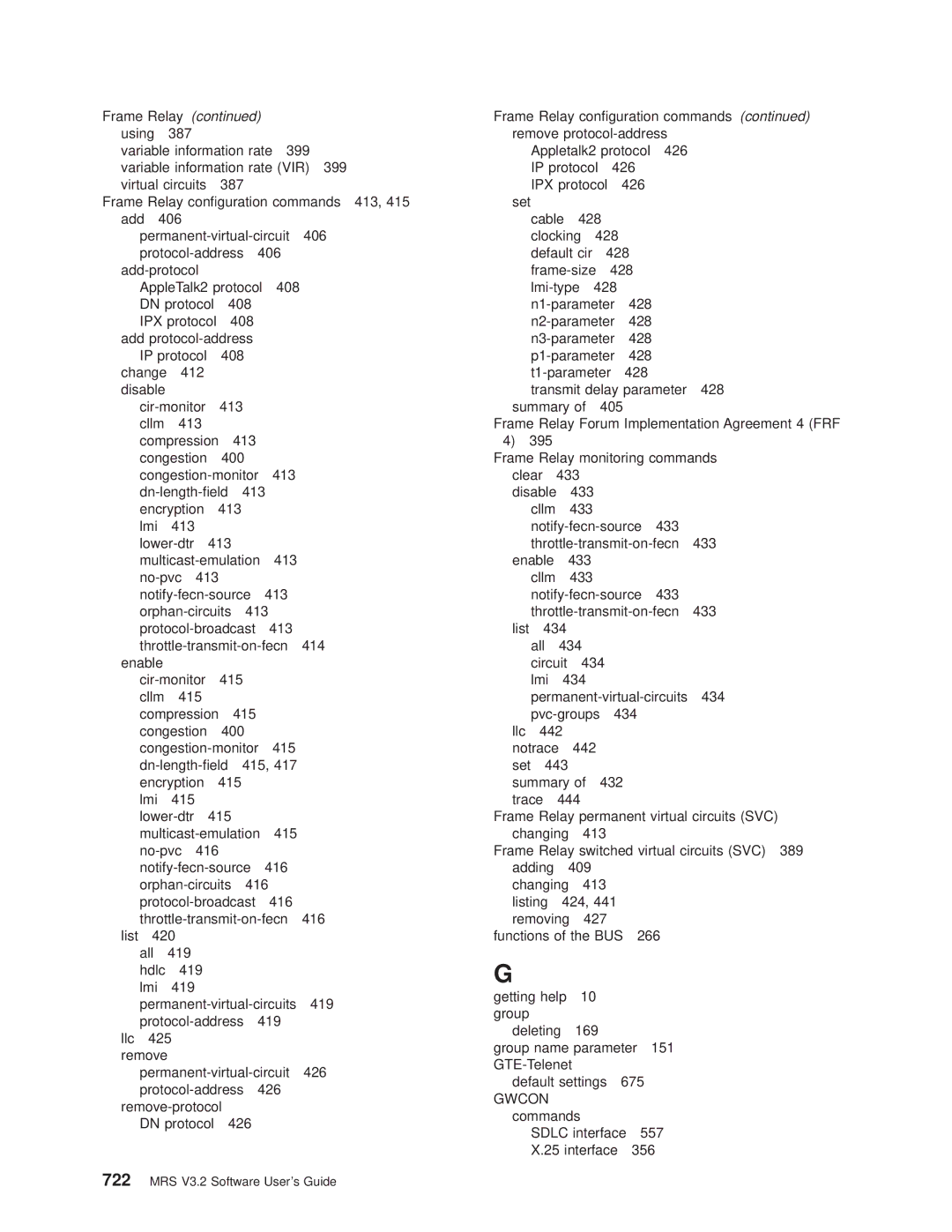 IBM SC30-3681-08 manual MRS V3.2 Software Users Guide 