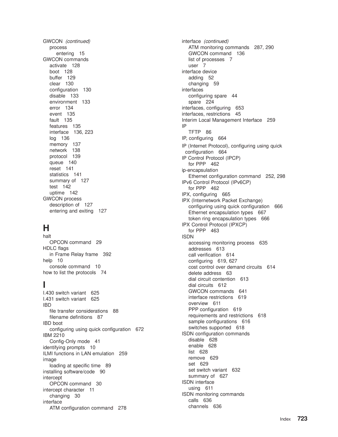 IBM SC30-3681-08 manual Gwcon 