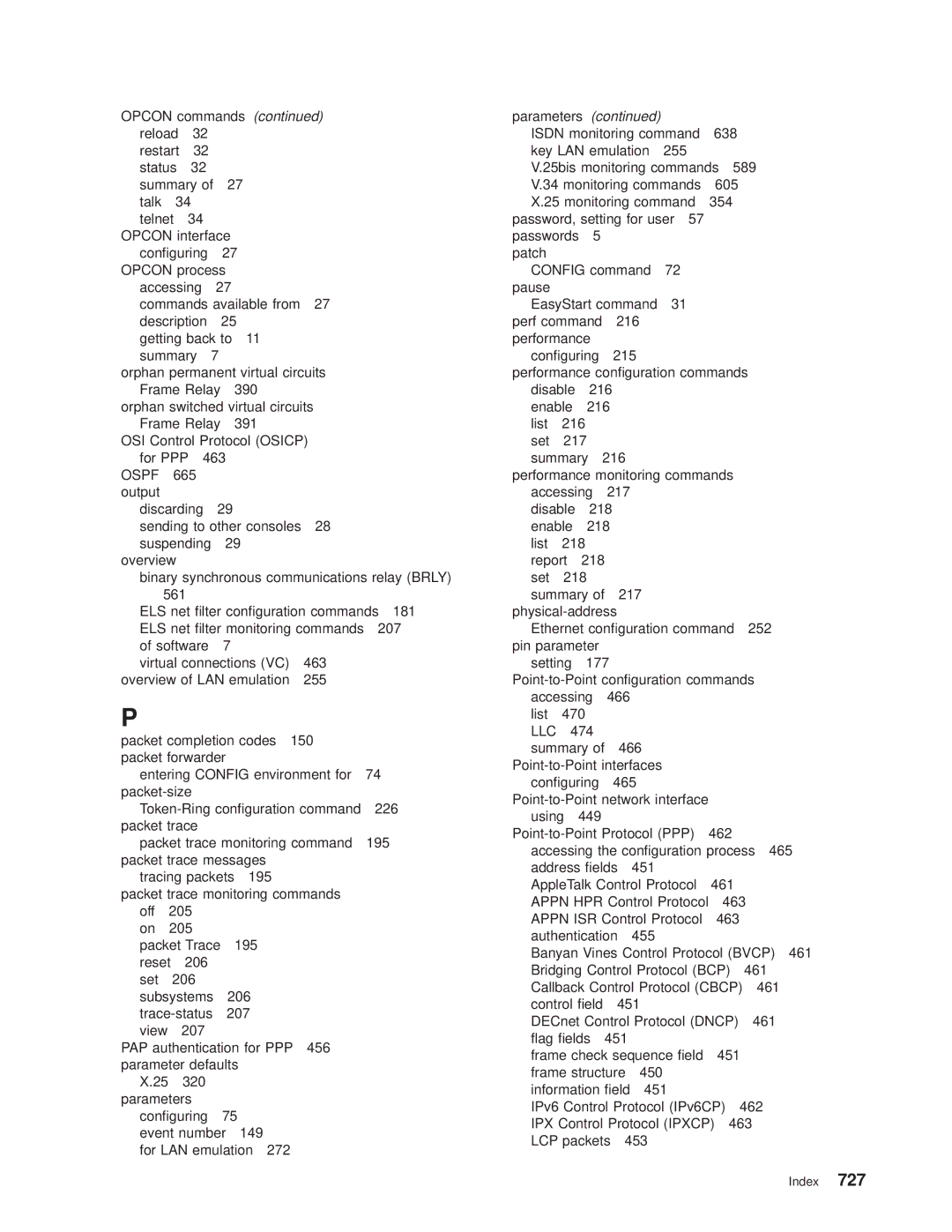 IBM SC30-3681-08 manual Ospf 