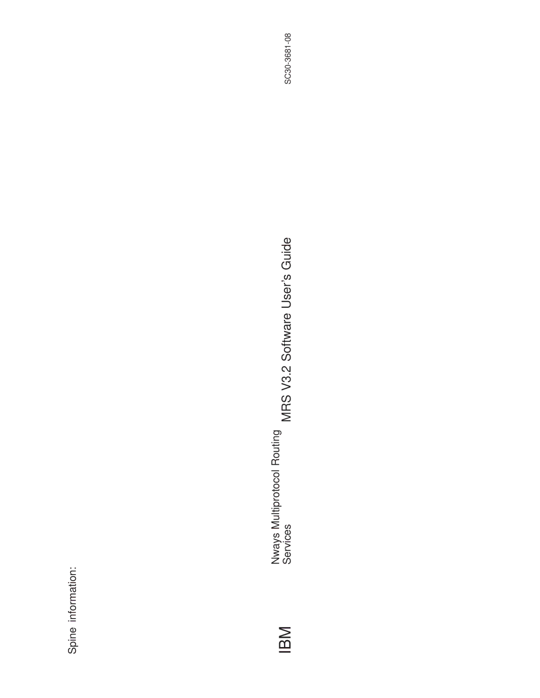 IBM SC30-3681-08 manual Ibm 