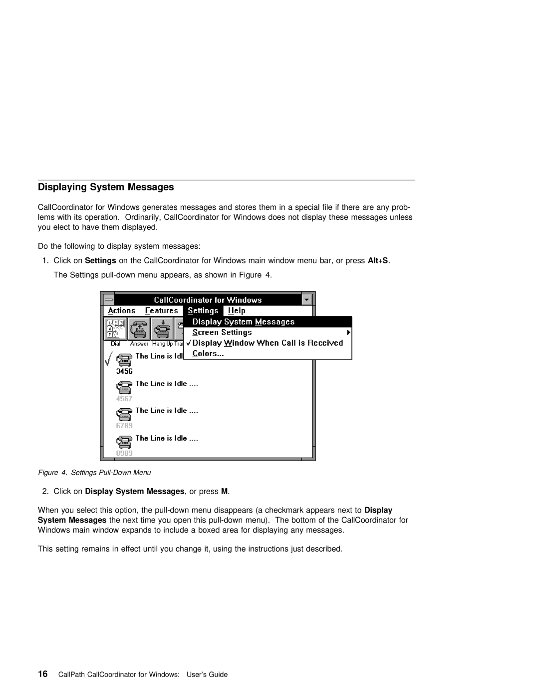 IBM SC31-6254-01 manual Messages 