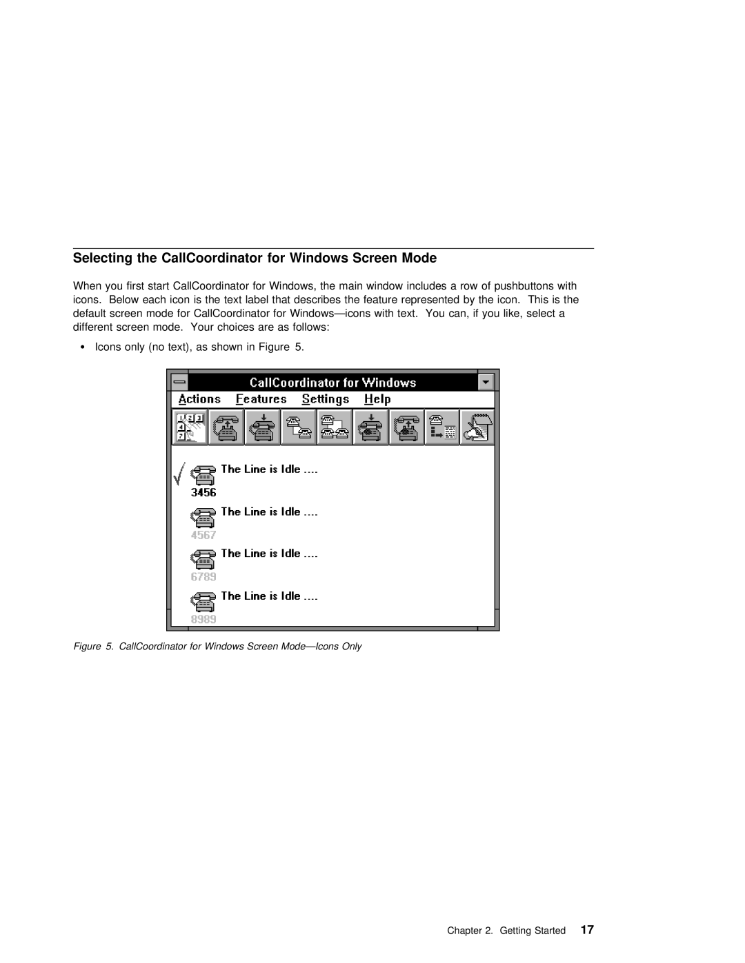 IBM SC31-6254-01 manual Mode, For Windows Screen 