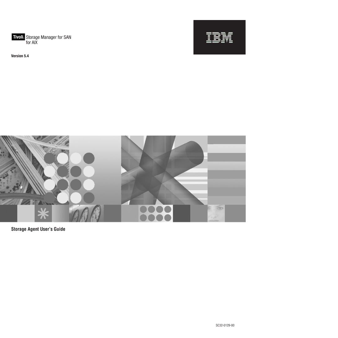 IBM SC32-0129-00 manual Storage Agent User’s Guide 