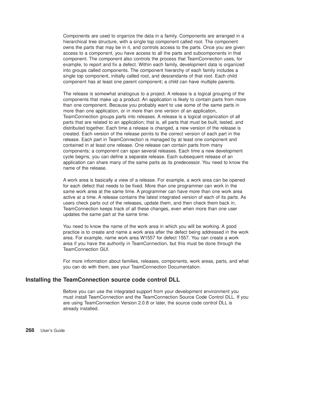 IBM SC34-4499-03 manual Installing the TeamConnection source code control DLL 