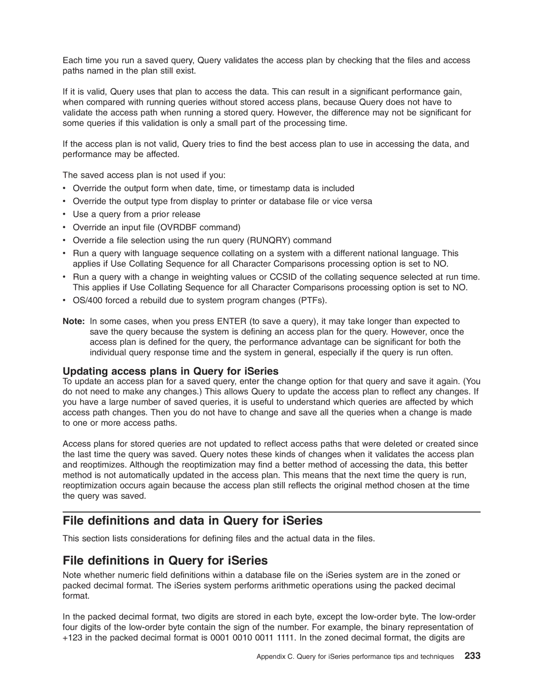 IBM SC41-5210-04 manual File definitions and data in Query for iSeries, File definitions in Query for iSeries 