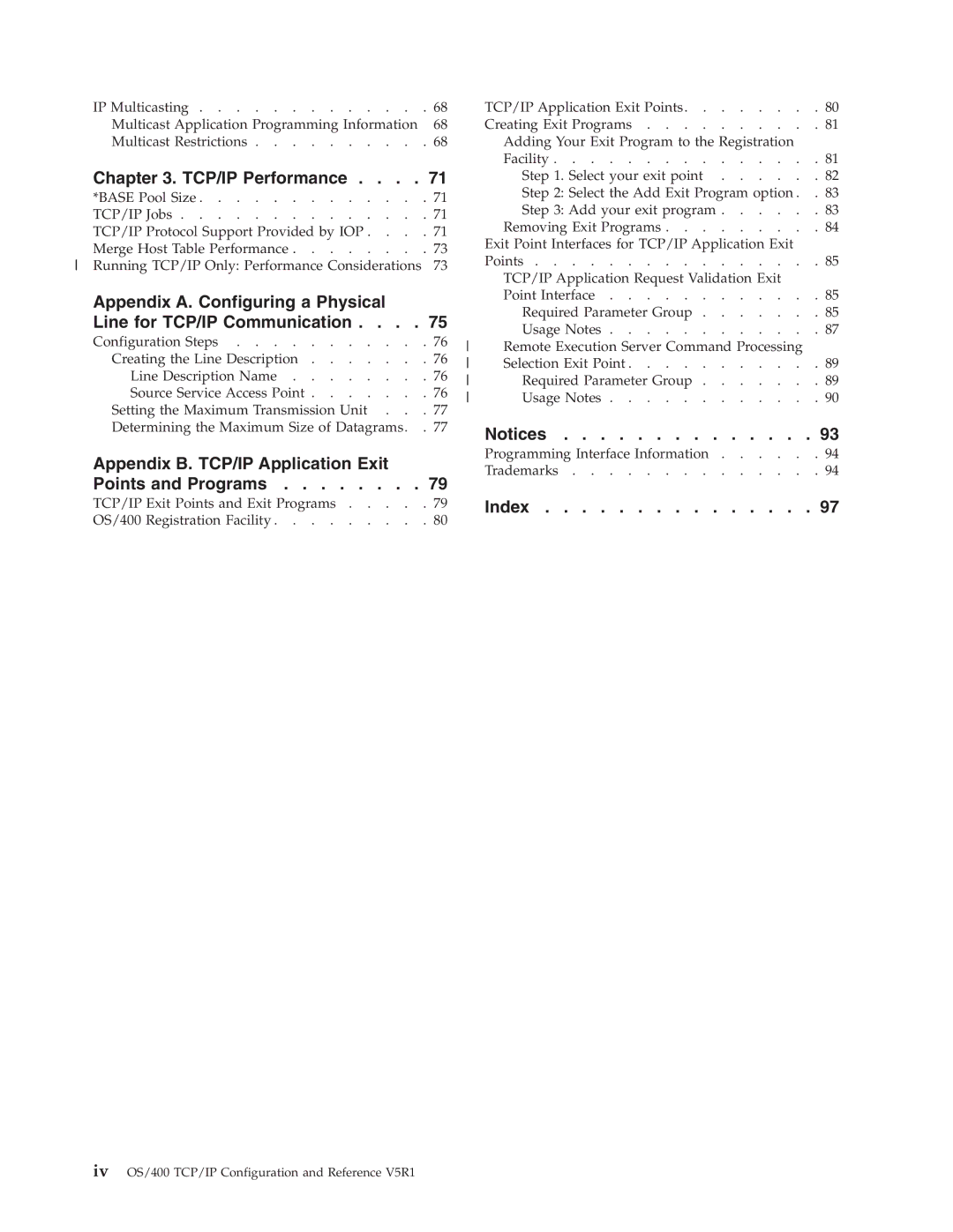 IBM SC41-5420-04 manual Index 