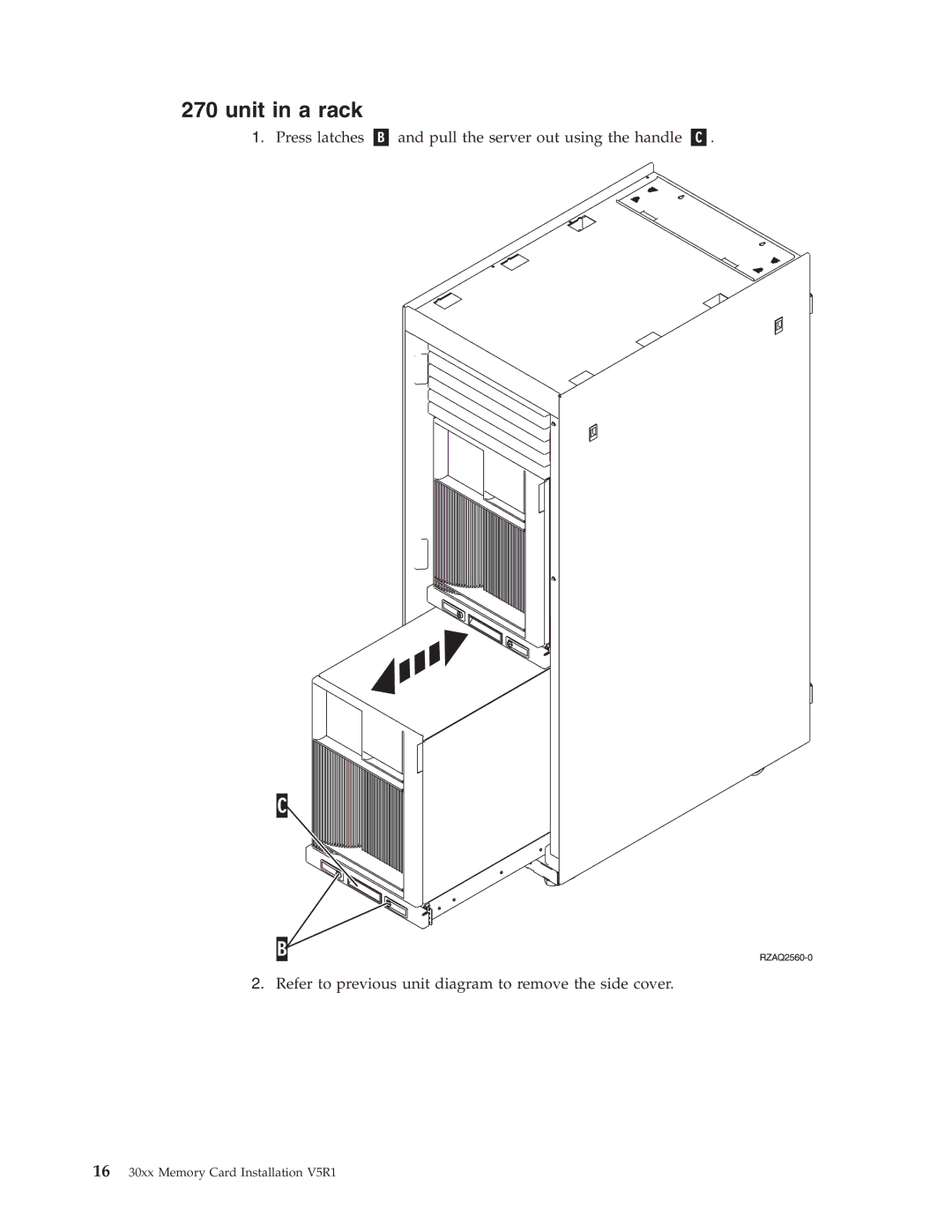 IBM SENG-3002-01 manual Unit in a rack 