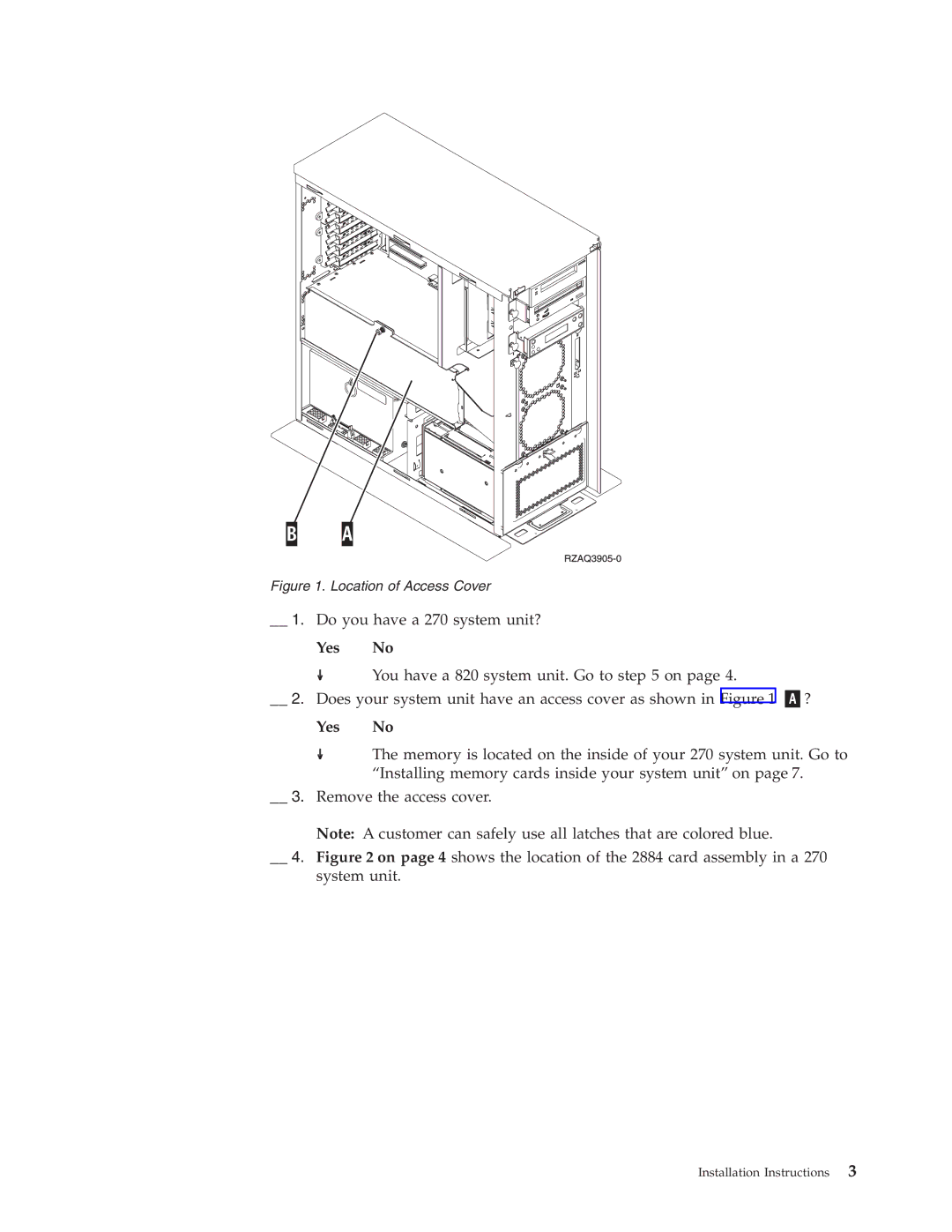 IBM SENG-3002-01 manual Yes No 