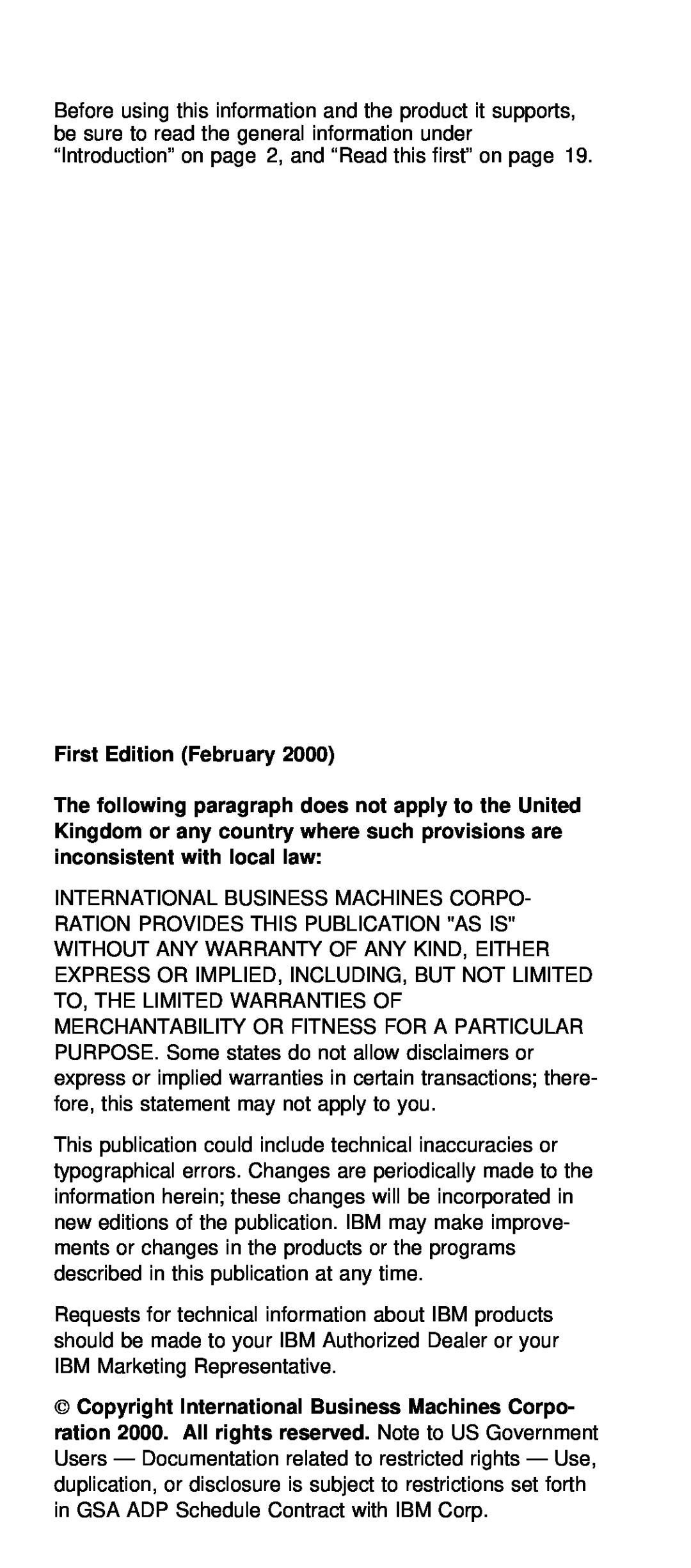 IBM Series 1500, Series 1400 2000,  Copyright International Business Machines Corpo, First Edition, with local, ration 