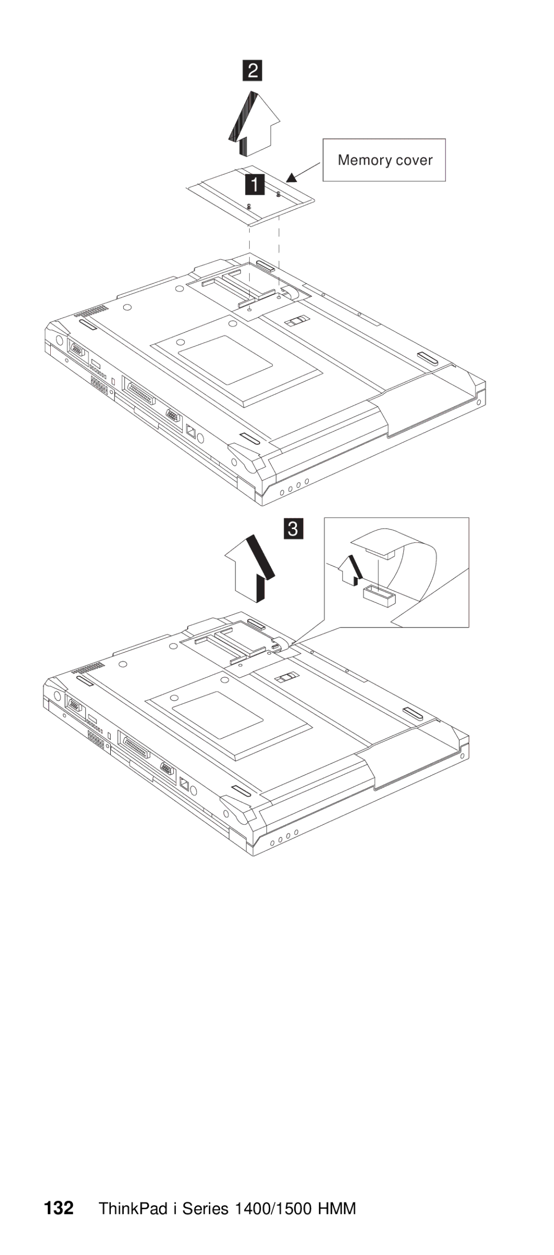 IBM Series 1500, Series 1400 manual Memory cover 