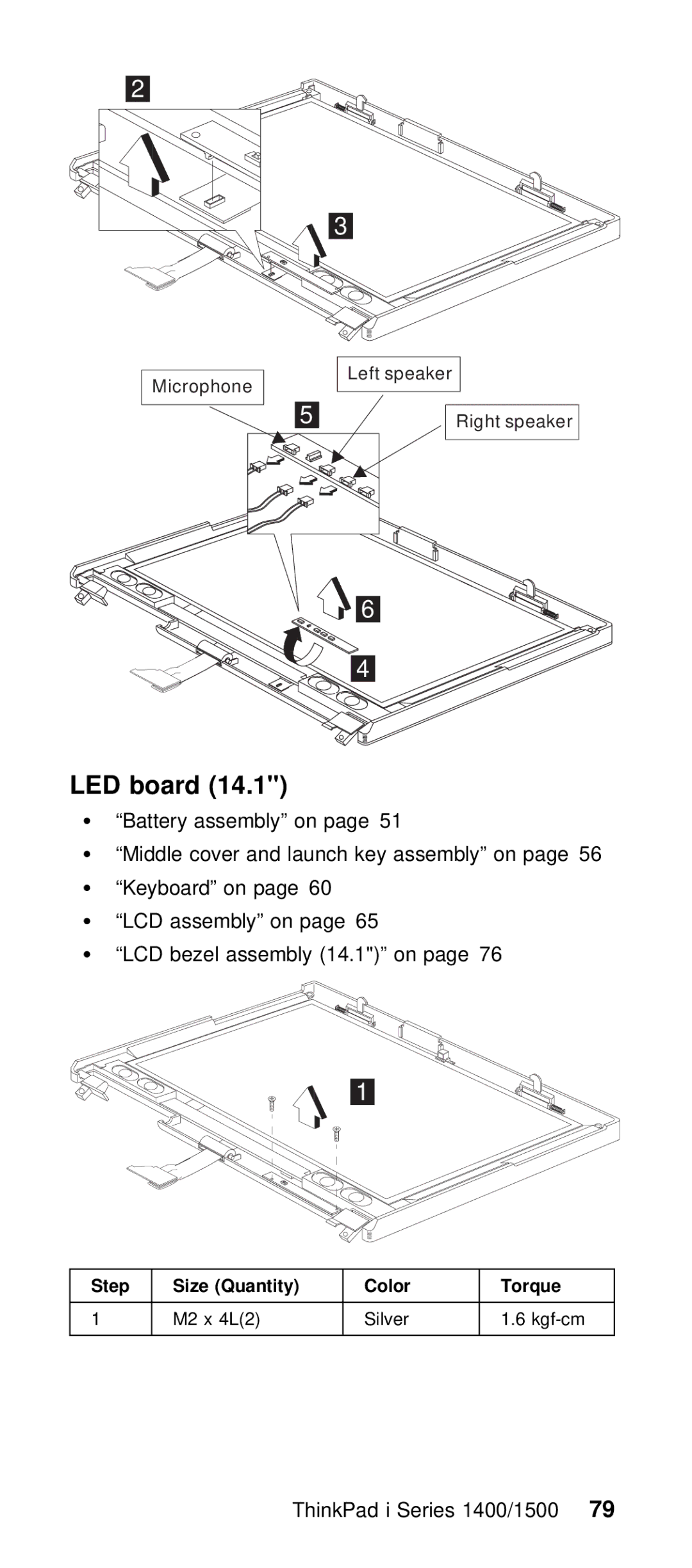 IBM Series 1500 manual ThinkPad i Series 1400/150079 