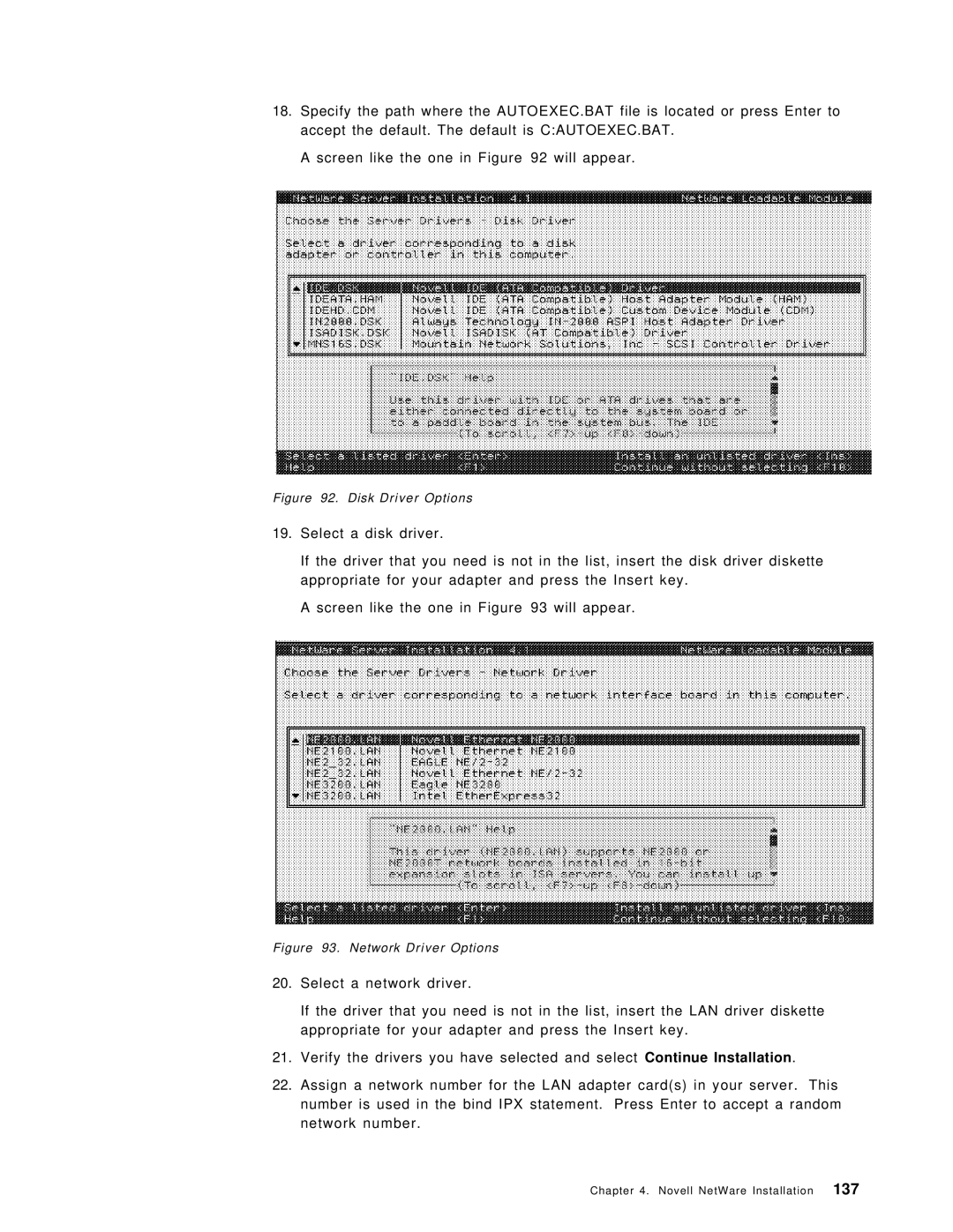 IBM SG24-4576-00 manual Disk Driver Options 