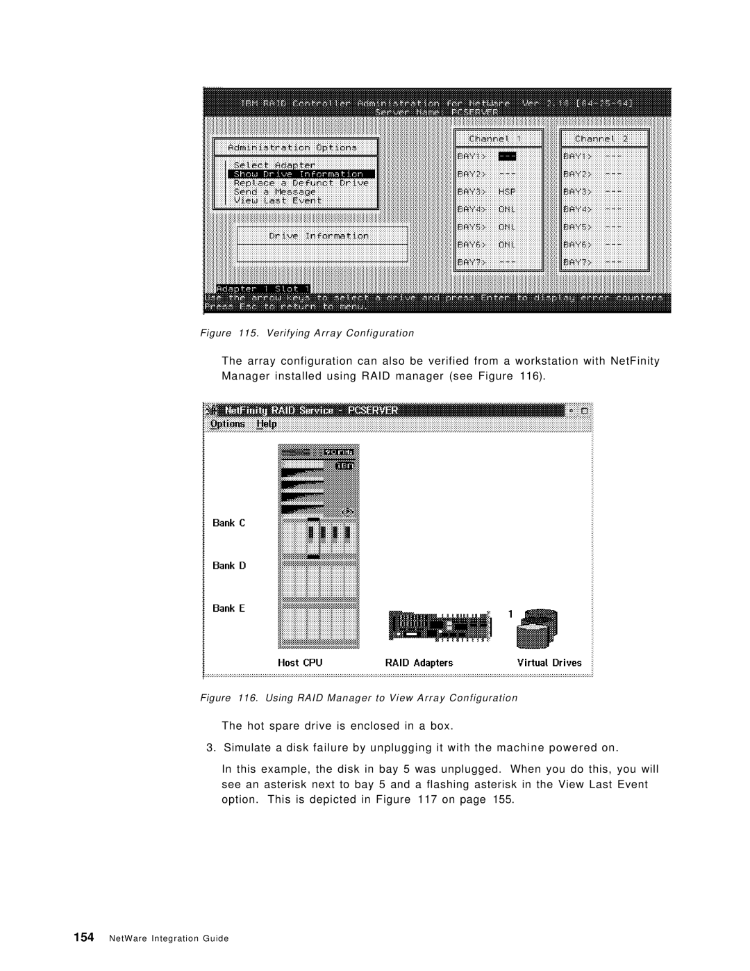 IBM SG24-4576-00 manual Verifying Array Configuration 