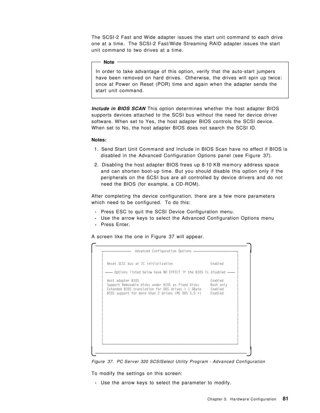 IBM SG24-4576-00 manual Is disabled Host Adapter 