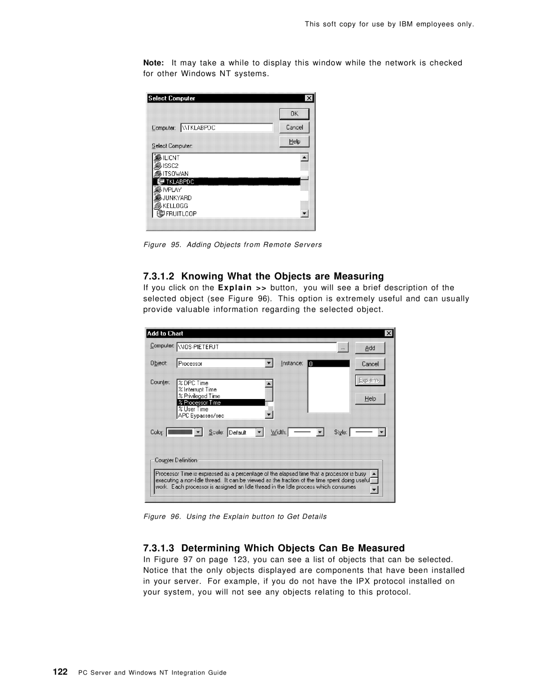 IBM SG24-4763-00 manual Knowing What the Objects are Measuring, Determining Which Objects Can Be Measured 