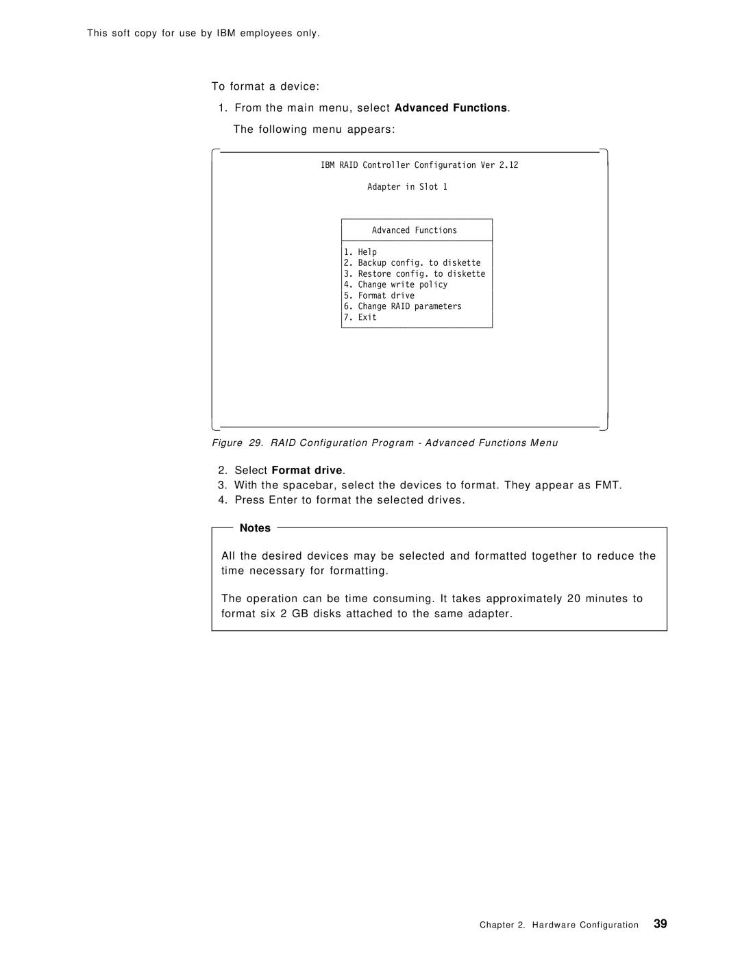 IBM SG24-4763-00 manual Select Format drive 