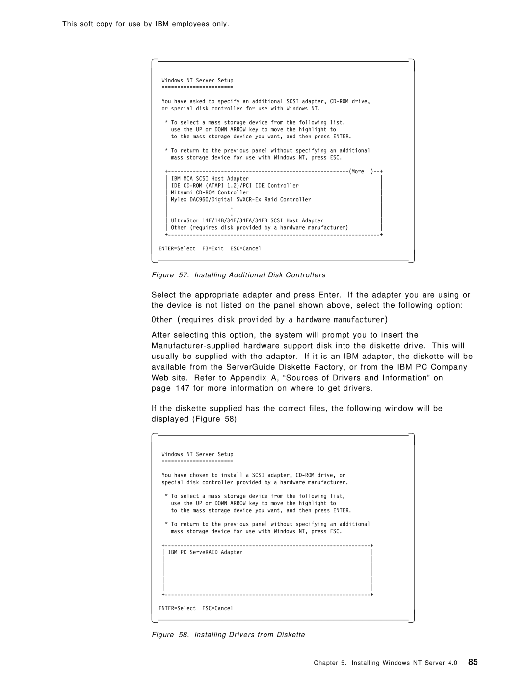 IBM SG24-4763-00 manual Other requires disk provided by a hardware manufacturer 