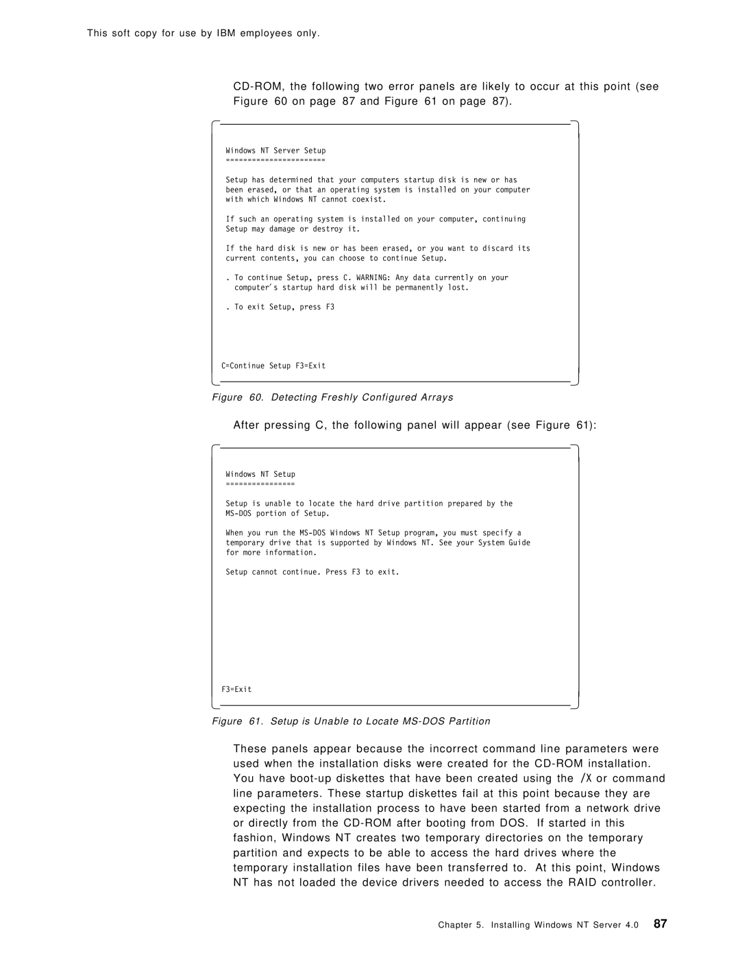 IBM SG24-4763-00 manual On page 87 and on 